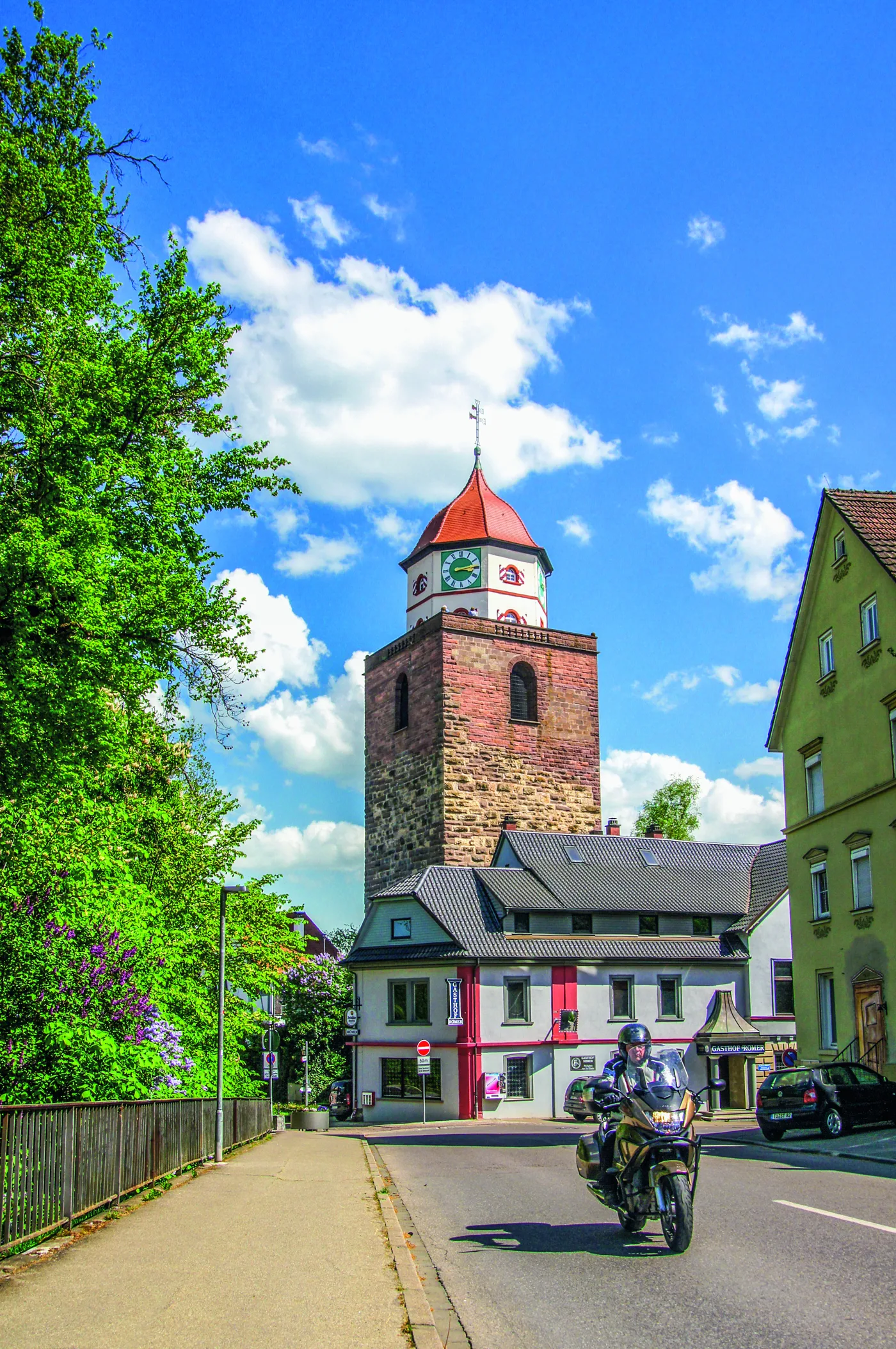 Ortsdurchfahrt in Haigerloch
